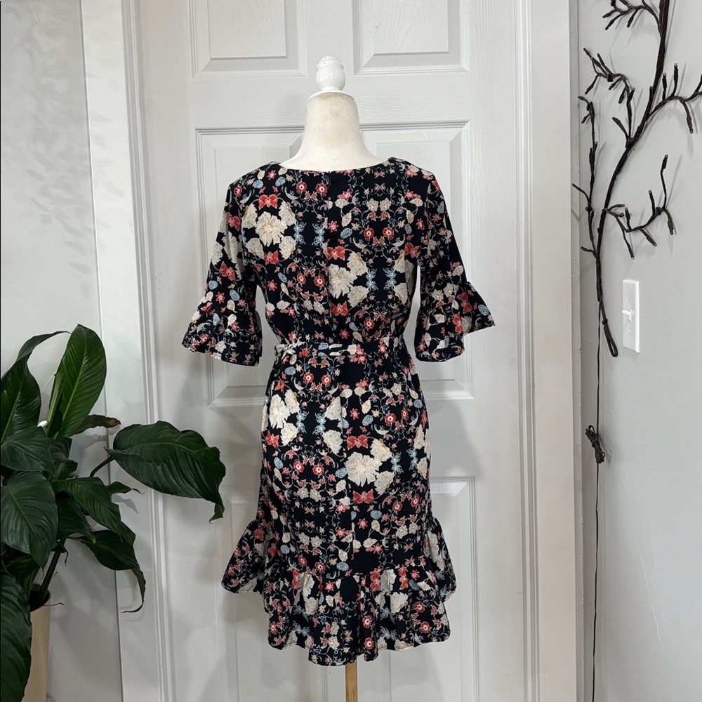 Emily Chic Floral Ruffle Mini Dress - Picture 3 of 6